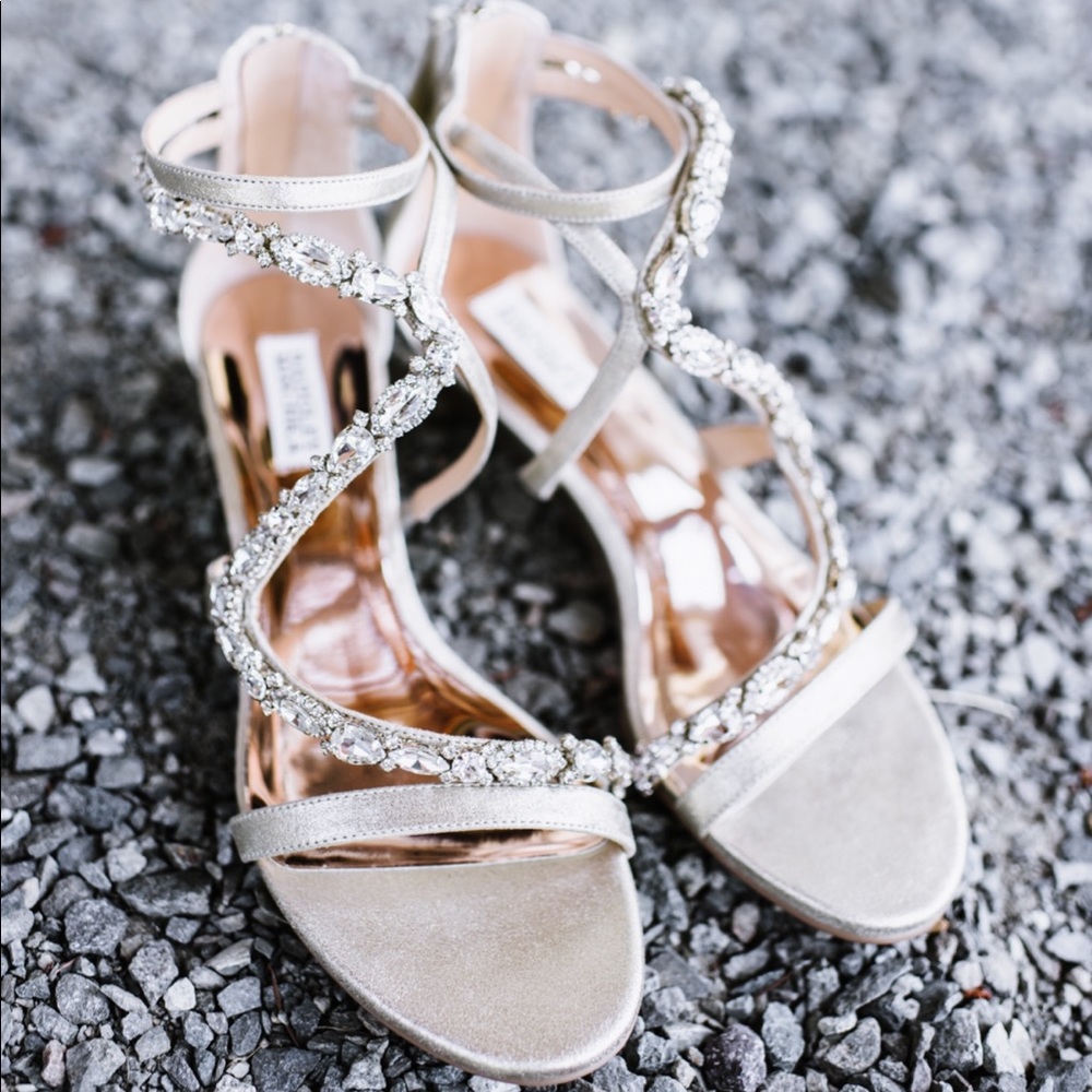 Badgley Mischka Sierra Strappy Wedge Sandal